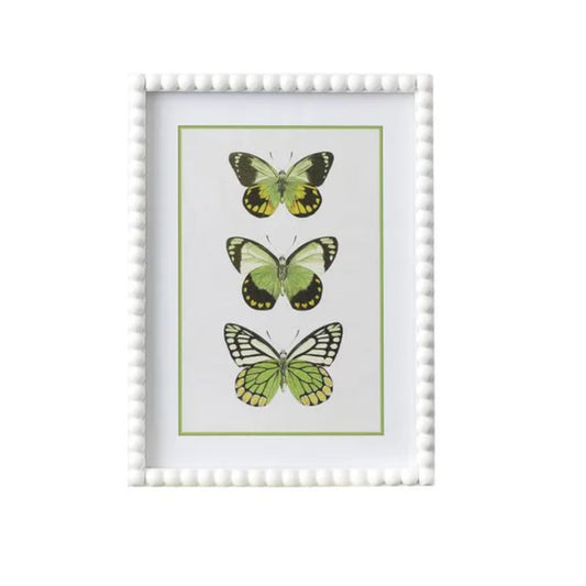 Bellamy Framed Glass Print - Green
