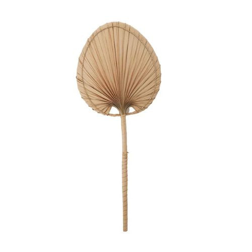 Nyla Palm Leaf Fan 30x71cm Natural