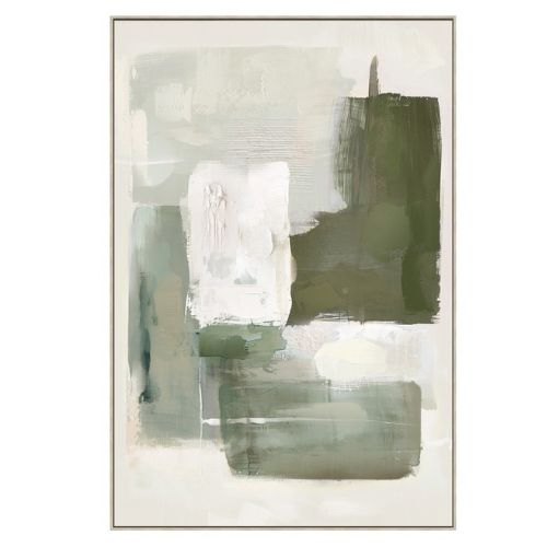 Moss & Granite Abstract Artwork