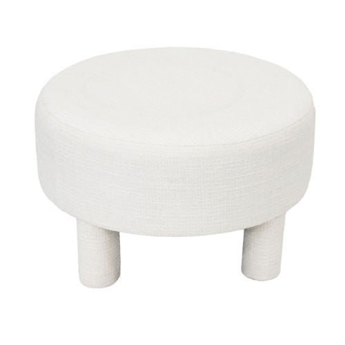 Montana Upholstered Stool - White