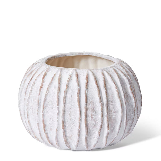 Adelina Vase White