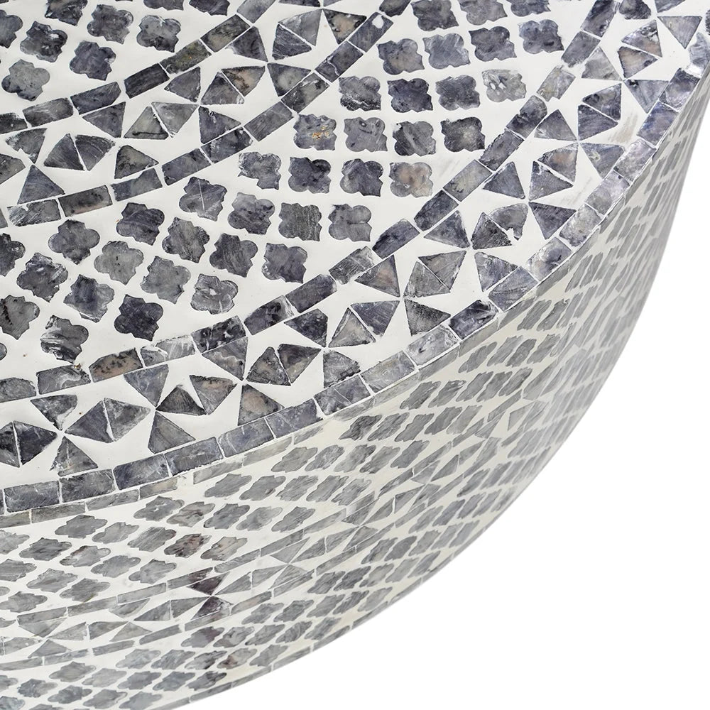 Diamond Mother Of Pearl Coffee Table
