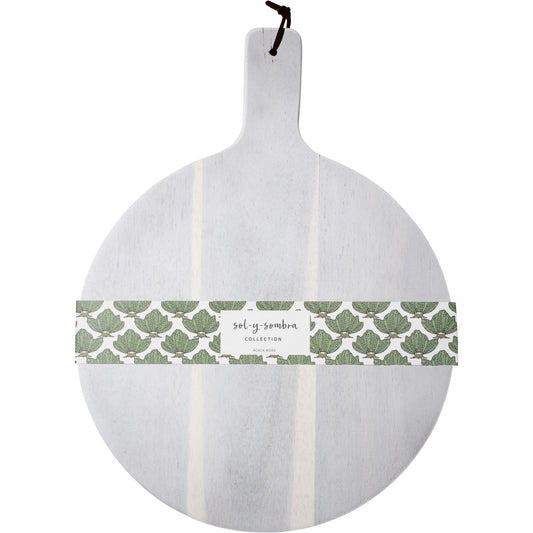 Acacia Wood Round Serving Board