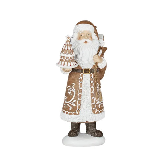 Gingerbread Village Santa
