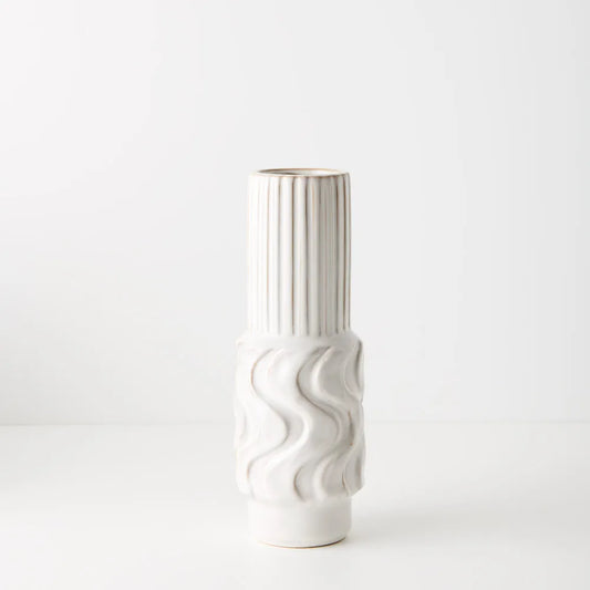 Jadelo Vase - Cloud White