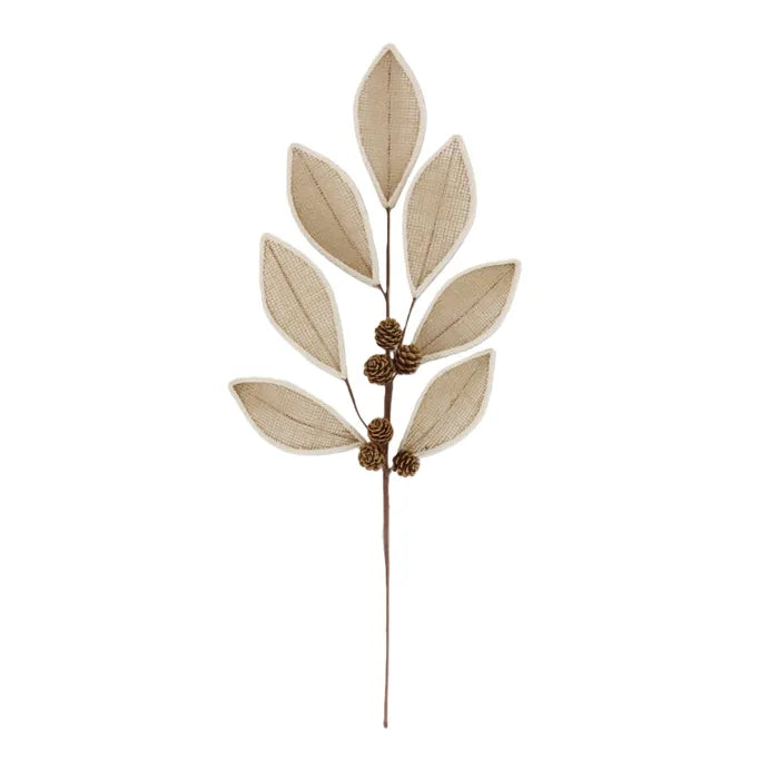Elm Leaf w/Berry Spray - 72cm