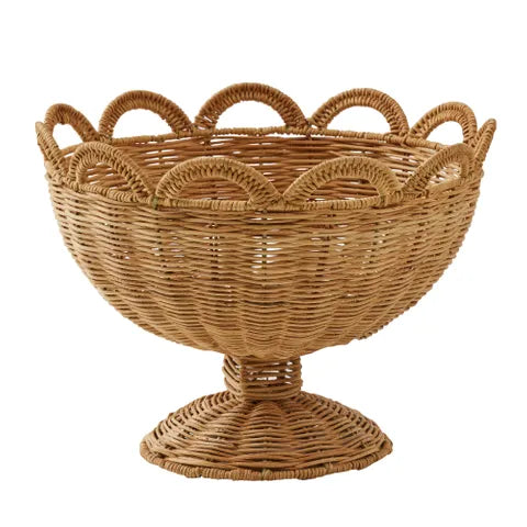 Havana Footed Bowl Natural