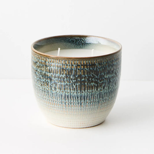 Forest Floor Teal Candle