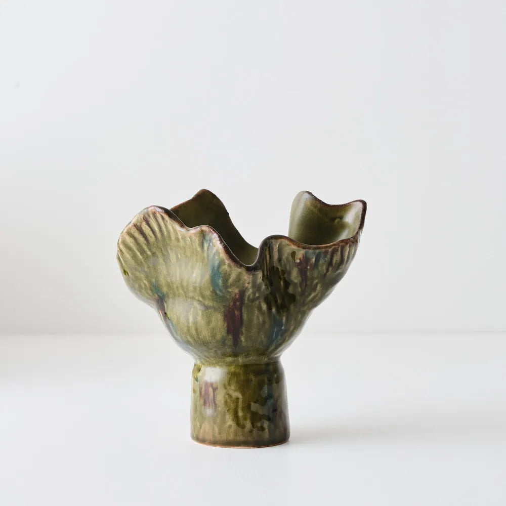 Gathered Vase