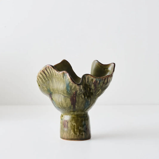 Gathered Vase