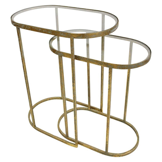 Indo Glow Nestled Side Tables