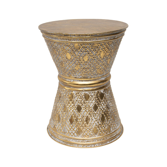 Lustre Pressed Side Table / Stool