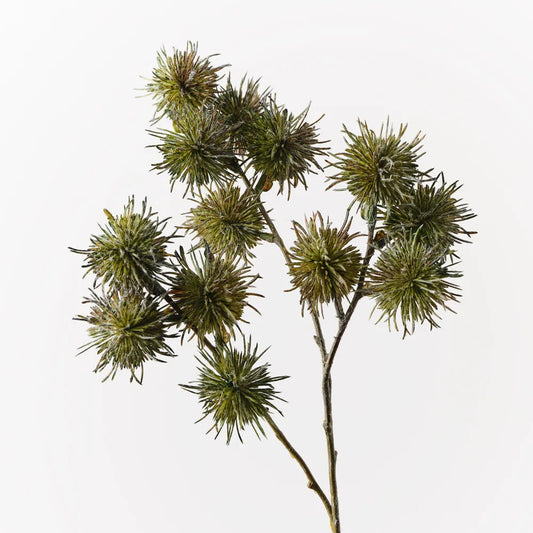 Pre-order - Thistle Globe Spray - 68 cm