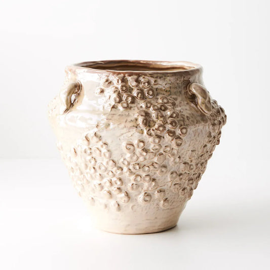Honora Tan Barnacle Urn Pot - Medium