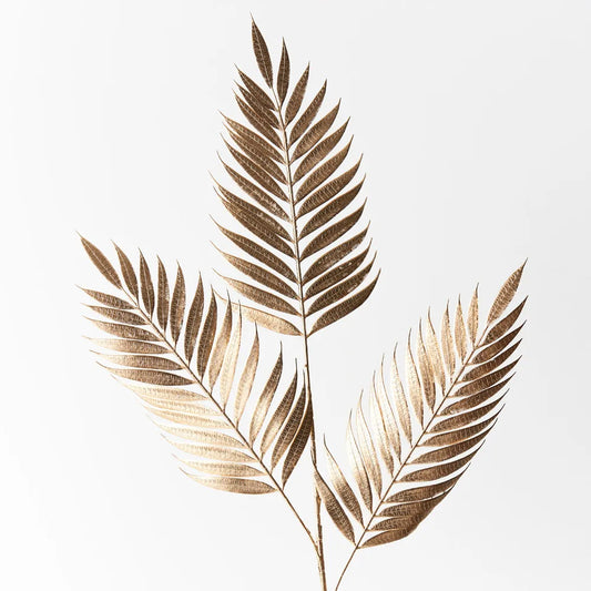 Gold Holly Fern Spray - 94cm