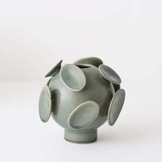 Ovali Vase - Sage