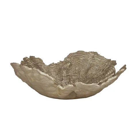 Golden Reef Coral Resin Bowl