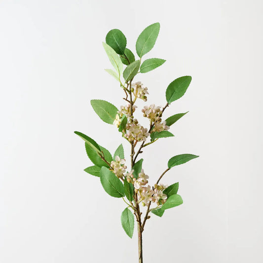 Jasmine Spray 71 cm Stem - Cream Pink
